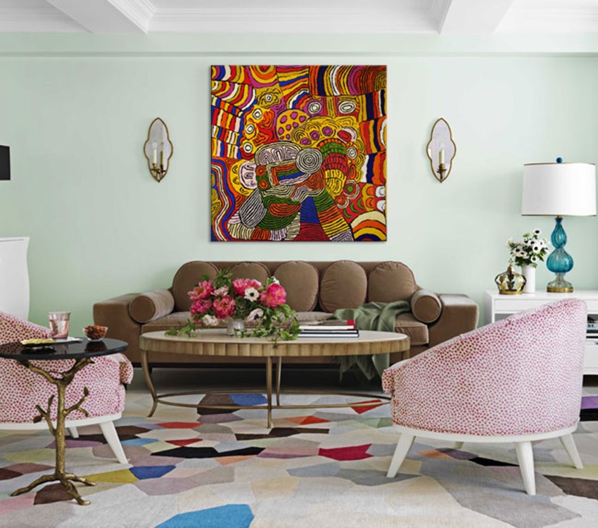 Women’s Ceremony Maisie Campbell Napaltjarri Australian Aboriginal Artwork on canvas MC1753