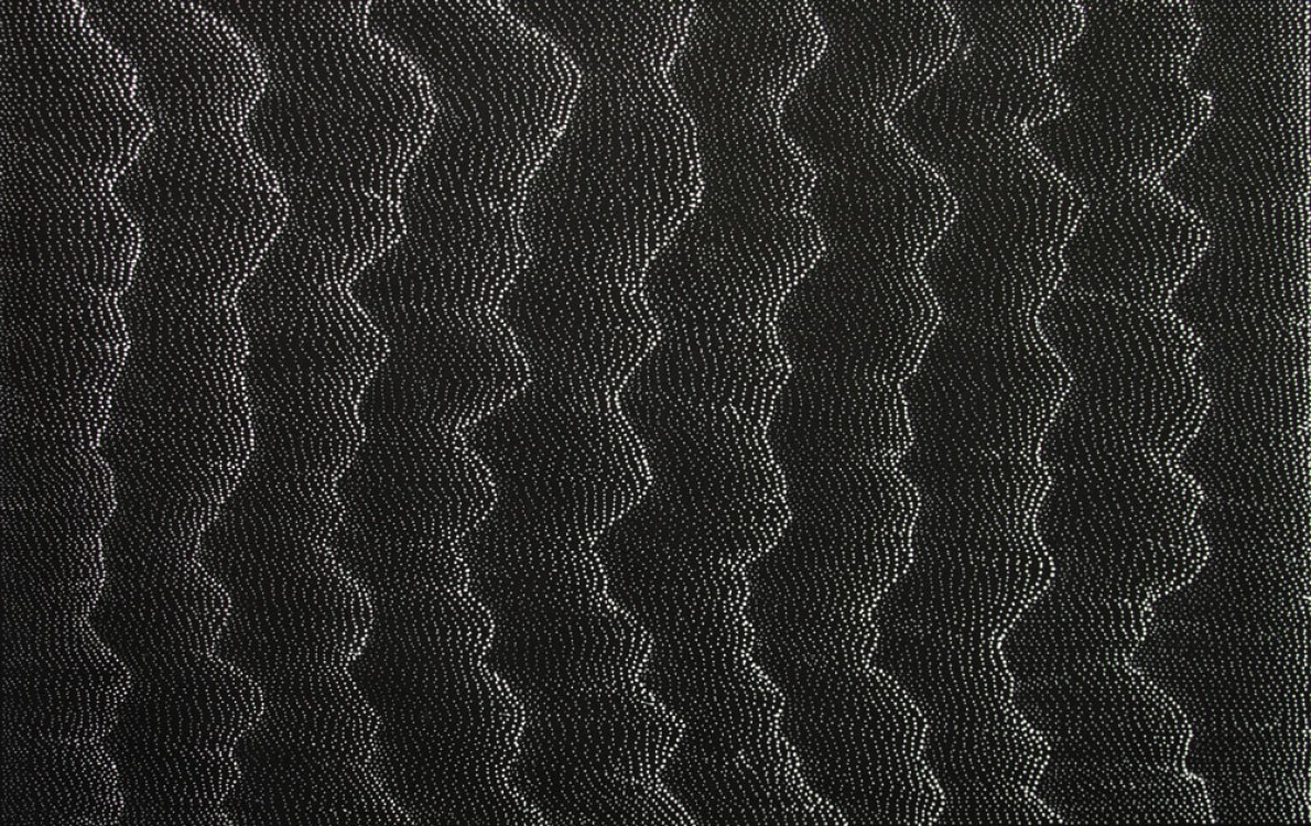 Lily Kelly Napangardi Tali Sand Hills Australian Aboriginal Art Painting on canvas LK1894