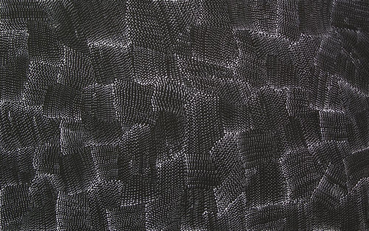 Lily Kelly Napangardi Tali Sand Hills Australian Aboriginal Art Painting on canvas LK1911