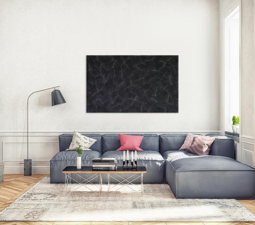 Tali Sand Hills Lily Kelly Napangardi Australian Aboriginal Artwork on canvas LK1914