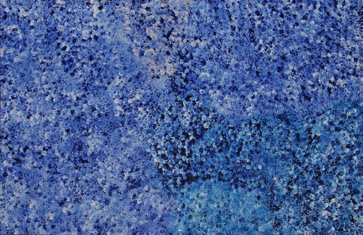 Polly Ngale Bush Plum Dreaming Australian Aboriginal Art Painting on canvas PN1930