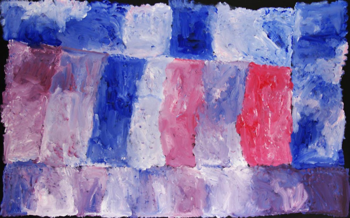 Kudditji Kngwarreye My Country Australian Aboriginal Art Painting on canvas KK1664