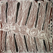 Ningura Napurrula Women’s Ceremony Australian Aboriginal Art Painting on canvas NN1756