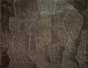 Lily Kelly Napangardi Tali Sand Hills Australian Aboriginal Art Painting on canvas LK1699